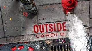 Outside