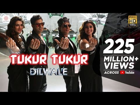 Tukur Tukur - Dilwale | Shah Rukh Khan | Kajol | Varun | Kriti | New Song 2015 by Sony Music India - Album Art