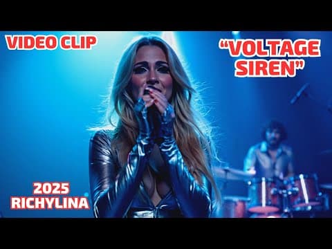 "Voltage Siren" CLIP 2025 #electrotrance #dancetrack by RichYLina! - Album Art