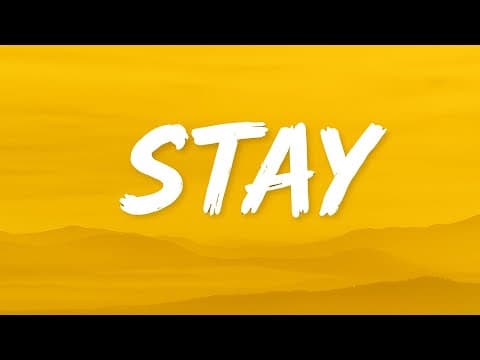 STAY by The Kid LAROI - Album Art