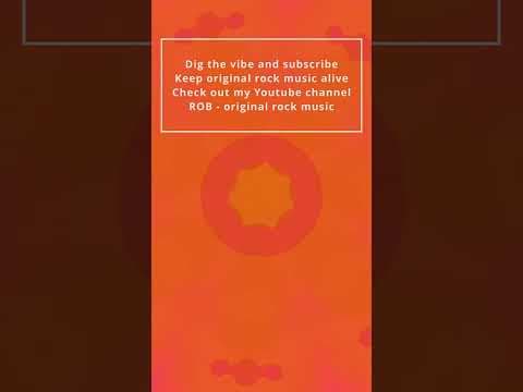 # #rockandroll #newmusic #rocksong #original #originalmusic #rock #rockmusic #song #trending by ROB - Original Rock Music - Album Art