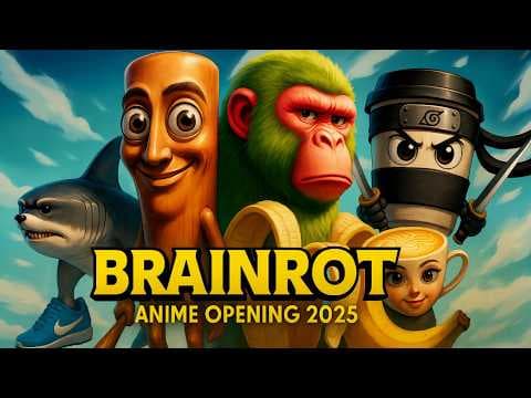 BRAINROT Anime Opening 2025 – Epic Song | Emotional Japanese-Inspired by YT Beats - Album Art