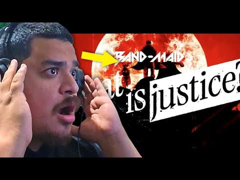 FIRST TIME Hearing BAND-MAID / What is justice? by SALV AND FAMILY - Album Art