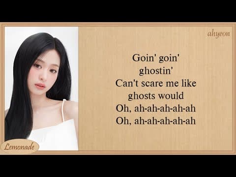 BABYMONSTER Ghost Easy Lyrics by Lemonade - Album Art