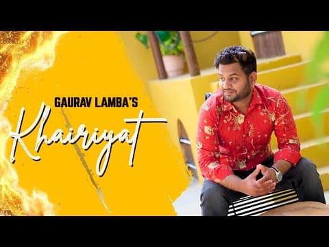 Khairiyat | | Unplugged Cover | Arijit Singh | Sushant Singh Rajput by Gaurav Lamba - Album Art