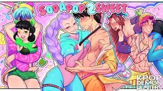 SAJA BOYS SODA POP 2 - Ft. HUNTRIX | KPop Demon Hunters Animation