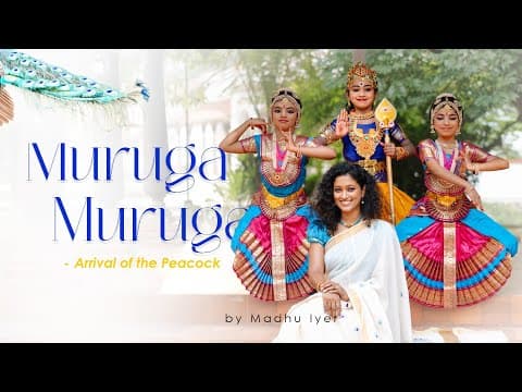 Muruga Muruga - Arrival of the Peacock | Madhu Iyer | Karthigai special | Bharathiyar by Madhu's Notes - Album Art