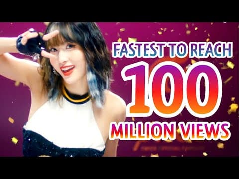 FASTEST VIDEOS TO REACH 100 MILLION VIEWS BY K-POP ARTISTS ONLY 2021 by HopeKpop - Album Art