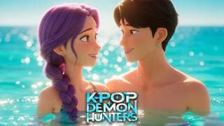 KPop Demon Hunters A Fun Day At The Beach Song | Animated |