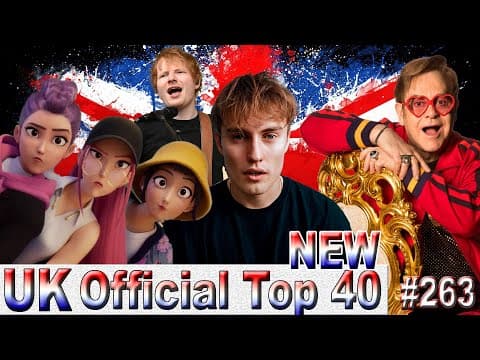 UK Top 40 Singles Chart 24 Oct. 2025 № 263 by DSC Top music charts - Album Art