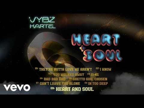 Heart and Soul by Vybz Kartel - Album Art
