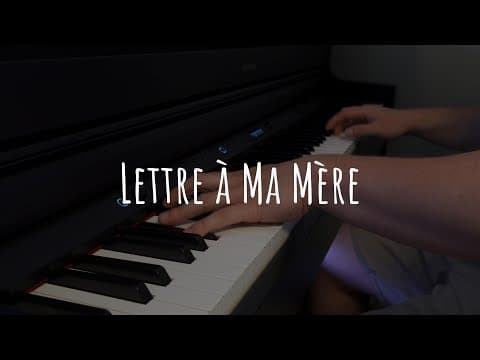 Lettre à Ma Mère - Richard Clayderman | Piano Cover by by Tony - Album Art
