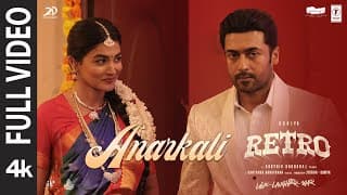 RETRO: Anarkali | Suriya | Karthik Subbaraj | Pooja Hegde | Santhosh Narayanan