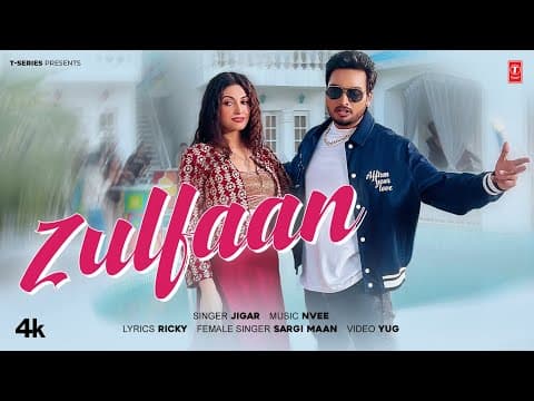 ZULFAAN | JIGAR | LATEST PUNJABI SONGS 2025 by T-Series Apna Punjab - Album Art