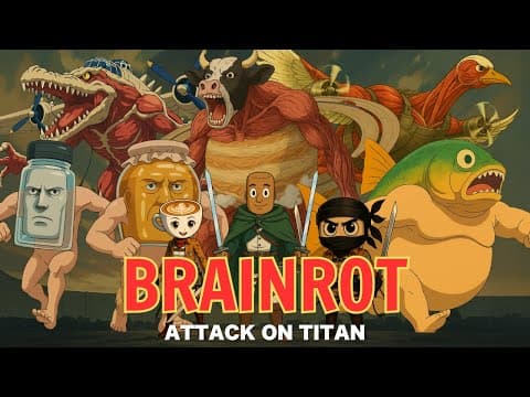 BRAINROT: Attack On Titan - ANIME OPENING | by LiBiC - Album Art