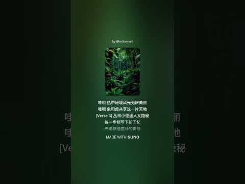 雨林奇遇 Rainforest Adventure | 中文音乐视频 Chinese 🎶 #shorts #viralmusic by Hobbymart 中文音乐 - Album Art