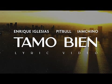 Tamo Bien by Enrique Iglesias - Album Art