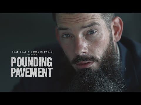 Real Deal featuring Douglas David "Pounding Pavement" by RealDealRaps - Album Art