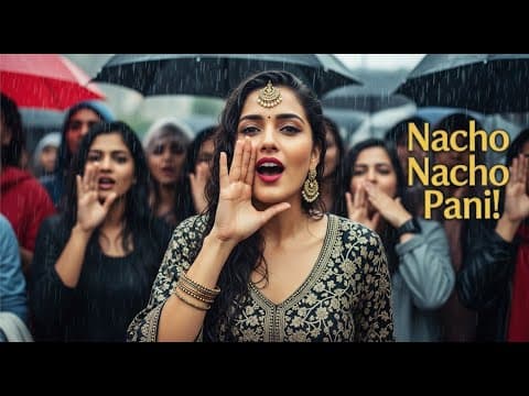 Nacho Nacho Paani | | Bollywood EDM |Dance Anthem 2025 by Sonic Suroor - Album Art
