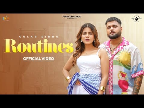 ROUTINES Gulab Sidhu | Geet Goraya | Kavy Riyyaaz | New Punjabi Songs 2025 by Mad 4 Music - Album Art