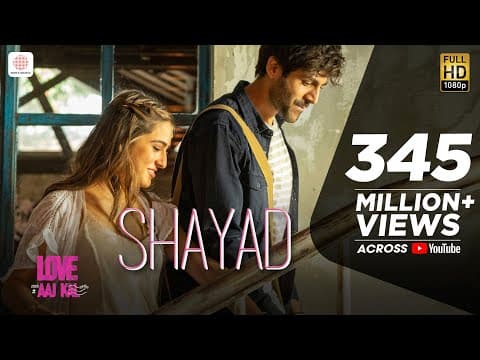 Shayad - Love Aaj Kal | Kartik | Sara | Arushi | Pritam | Arijit Singh by Sony Music India - Album Art