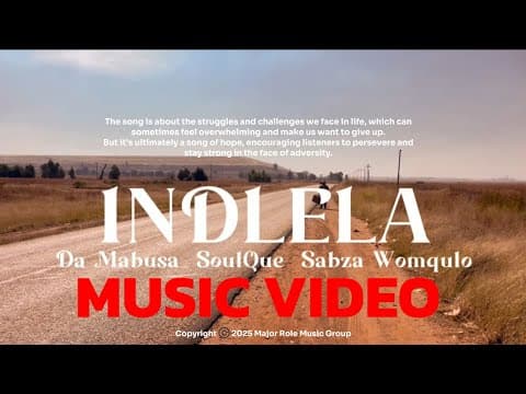 Indlela by Da Mabusa - Album Art