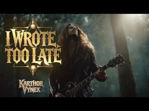 I Wrote Too Late - Oryn Etheria | Epic Guitar Cover by 🎸 by Karthor Vynex - Album Art