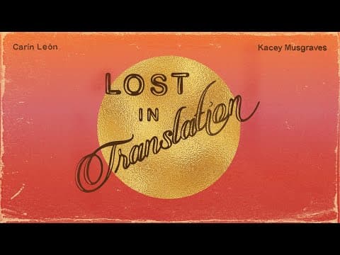 Lost In Translation by Carín León - Album Art