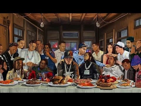 & Tyga - AT THA PARTY ( by Peysoh - Album Art