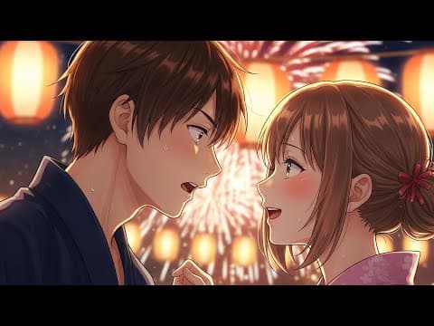 An Unexpected Collision Started Their Love Story | Original Anime AMV - "Koi no Gūzen" by Denpa Hikari - Album Art