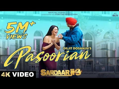DILJIT DOSANJH : PASOORIAN Neeru | MixSingh | Happy Raikoti | 27th June In Cinemas by White Hill Music - Album Art