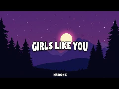Girls Like You – Maroon 5 | | Romantic Pop Hit by SONG TTF - Album Art