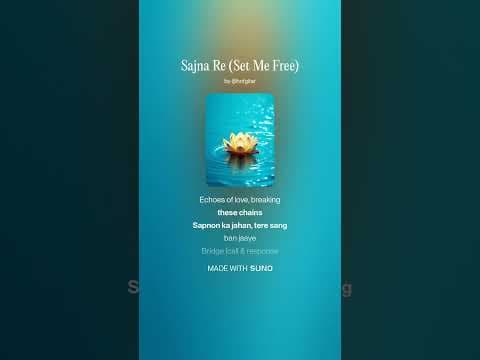 Sajna Re Set Me Free #punjabi#hindi#indian# by The Revenant Man Music - Album Art