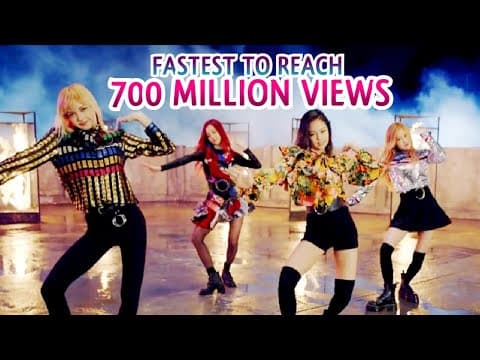 FASTEST VIDEOS TO REACH 700 MILLION VIEWS BY K-POP ARTISTS by HopeKpop - Album Art