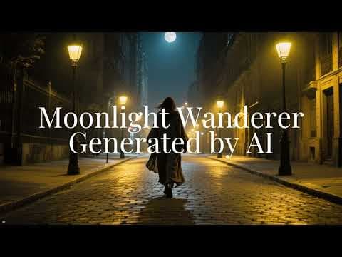 Moonlight Wanderer - Soulful and Indie Folk Original | AI #indiefolk # by Popomastar - Album Art