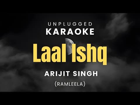 Laal Ishq - Unplugged Piano Karaoke | Arijit Singh | Ramleela by Music Unplugged - Album Art