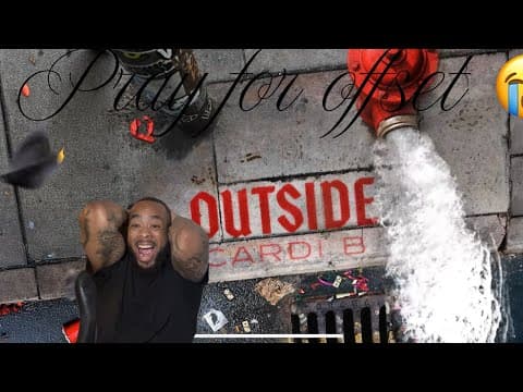 OFFSET BOUT TO BE UPSET 😭 Cardi B - Outside | REACTION by Wavy Boyz - Album Art