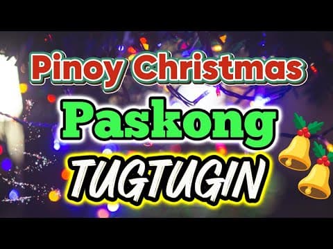 PASKONG TUGTUGIN NONSTOP by PINOY CHRISTMAS SONGS DISCO REMIX 2025 - Album Art