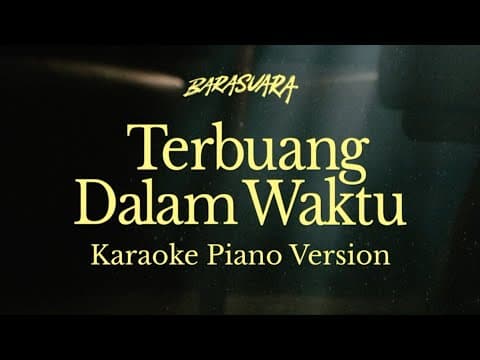Terbuang Dalam Waktu - Piano Instrumental by Barasuara - Album Art