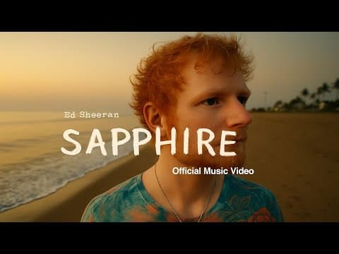 "Ed Sheeran – Sapphire 💎 | | Emotional Pop Hit 2025" by KIDS PROTECTOR 🛡️ - Album Art