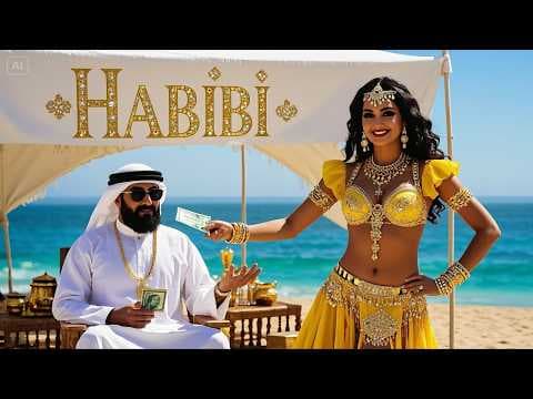 Habibi - Mesmerizing Arabic Belly Dance | AI-Generated by Arabian Nights - Album Art