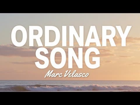 Ordinary – Alex Warren | Emotional English Song | Heartfelt Pop 2025 by SONG TTF - Album Art