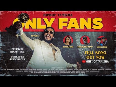 Only Fans | Hiphop Tamizha | Peter K by HiphopTamizha - Album Art