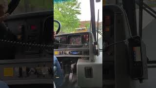 Bus driver on MCPS bus 14007 using the radio