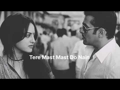 "Tere Mast Mast Do Nain lofi Full Song Dabangg | Salman Khan, Sonakshi Sinha | Rahat Fateh Ali Khan" by lofi song - Album Art