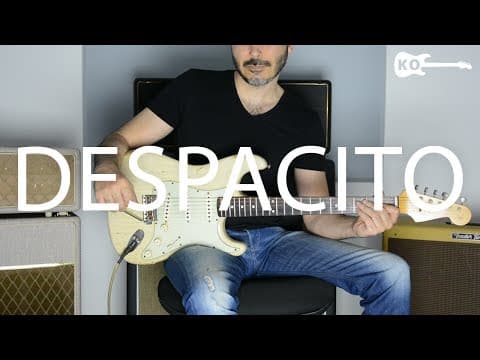 Despacito - Luis Fonsi, Daddy Yankee ft. Justin Bieber - Electric Guitar Cover by by Kfir Ochaion - Album Art