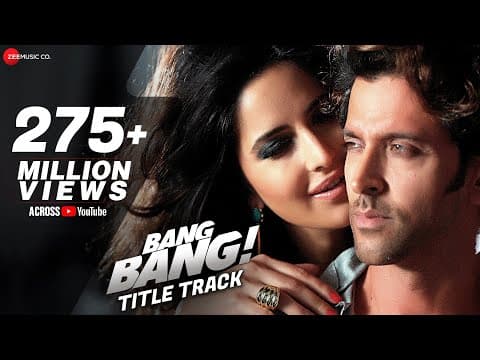 Bang Bang Title Track Full | BANG BANG|Hrithik Roshan Katrina Kaif |Vishal Shekhar,Benny,Neeti by Zee Music Company - Album Art