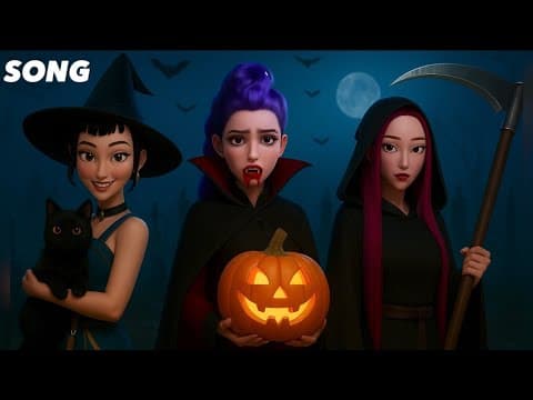 Halloween KPop Demon Hunters Song Animated by TheeOnlyJanessa - Album Art