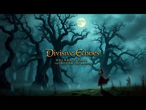 Huldra's Call Secrets On The Breeze by DIVISIVE ECHOES - Album Art