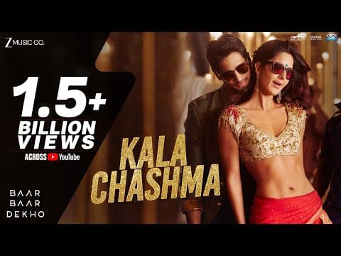 Kala Chashma | Baar Baar Dekho | Sidharth M Katrina K | Prem, Hardeep, Badshah, Kam, Neha, Indeep by Zee Music Company - Album Art
